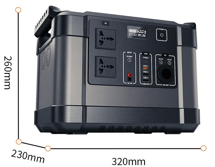 With Usb Charging Charger Bank 220 110v Best Selling Source 1000w Portable Power Station Solar